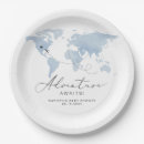 Search for adventure baby shower plates Boarding pass