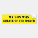 Search for months bumper stickers Inmate