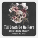 Search for floral skeleton stickers Bride or die