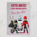 Search for character birthday invitations Party