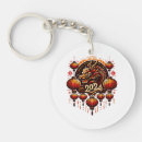 Search for golden dragon key rings Lucky red golden luxury