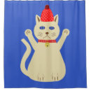 Search for christmas cat shower curtains Kitty