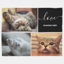 Search for cute cat photo blankets Dog