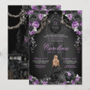Search for gothic masquerade invitations Spooky