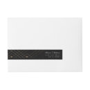 Search for black and gold address labels weddings For her