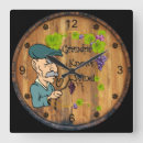 Search for wine barrel clocks Grapes