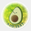 Search for cute avocado stickers Vegetable
