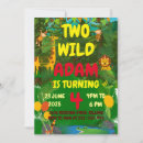 Search for wild animal invitations Kids
