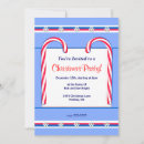 Search for candy cane christmas invitations White