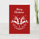 Search for scandi christmas cards Red and white