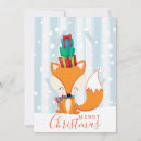 Search for funny fox christmas cards Winter