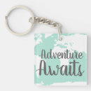 Search for adventure awaits key rings Cute
