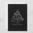 Search for spooky christmas cards Black