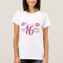 Search for sweet 16 tshirts Cute