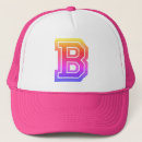 Search for colour monogram hats Rainbow