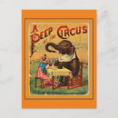 Search for vintage circus postcards Illustration