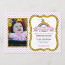 Search for unicorn 6th birthday invitations Glitter