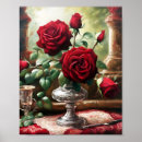 Search for romantic red rose posters Vintage