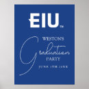 Search for block letter posters Eiu grad commemoration