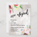Search for rustic only wedding reception invitations Floral