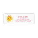 Search for sunshine return address labels Modern