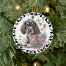 Search for cocker spaniel dog christmas tree decorations Pet