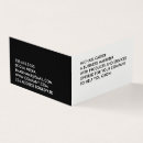 Search for salesman business cards Consultant