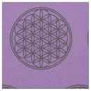Search for sacred geometry fabric Flower of life