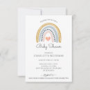 Search for rainbow baby shower invitations Boho