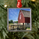 Search for dairy christmas tree decorations Red