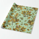 Search for vintage botanical wrapping paper Nature