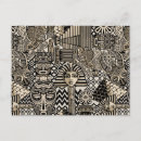 Search for ancient symbols postcards Africa