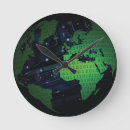 Search for world globe clocks Earth