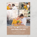 Search for cute country wedding invitations Burlap