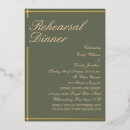 Search for stripes rehearsal dinner invitations Minimal