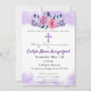 Search for baptism first communion invitations White