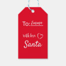 Search for christmas from santa gift tags Red