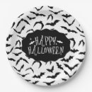 Search for halloween plates Bats