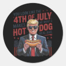 Search for hot dogs stickers Patriotic