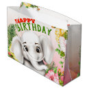 Search for girl elephant baby shower gift bags Safari