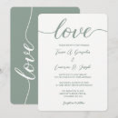 Search for script typography wedding invitations Chic