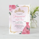 Search for white and gold quinceanera invitations Mis quince años