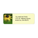 Search for black eyed susan return address labels Yellow