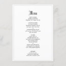 Search for elegant dinner menus Black and white