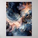Search for alcohol inks posters Blue