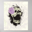 Search for purple skull posters Goth