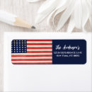 Search for veterans return address labels 4th of july