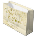 Search for ivory gift bags Maid of honour