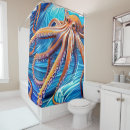 Search for blue whale shower curtains Under the sea