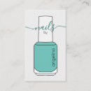 Search for nail polish bottle business cards Pedicure